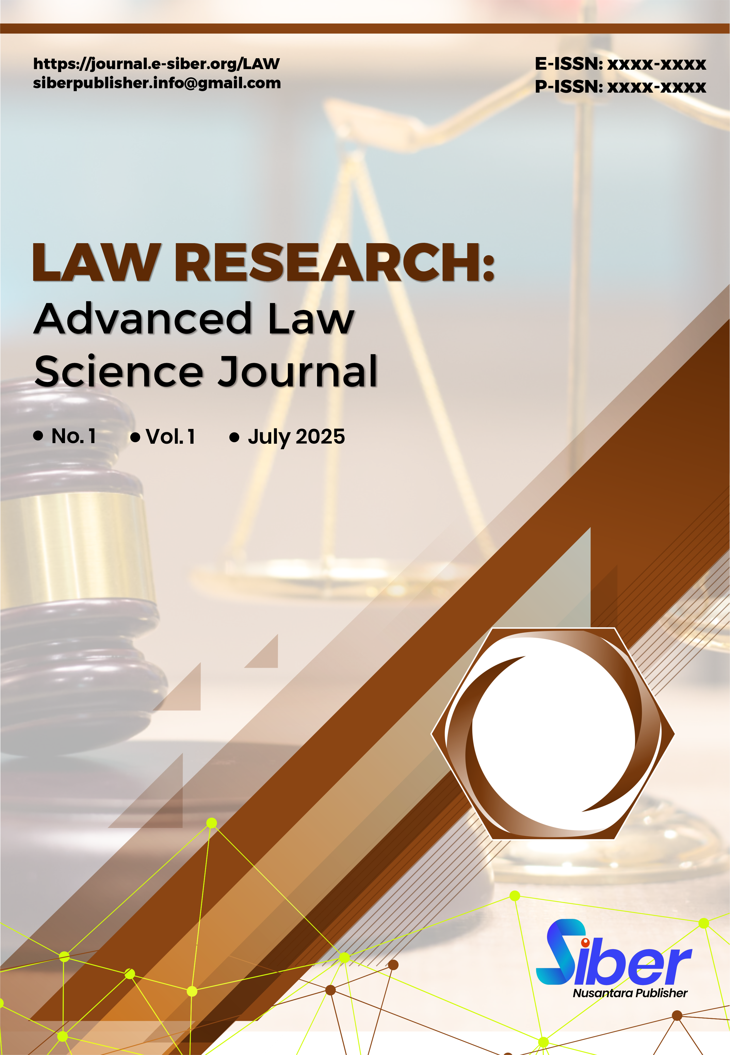 LAW RESEARCH: Advanced Law Science Journal